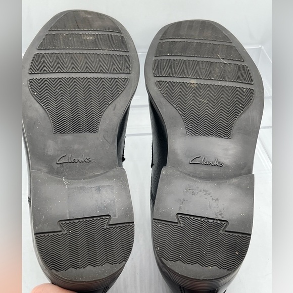 Clarks Collection Comfort Men's US 9M Black Slip On Dress Penny Loafer - Picture 8 of 10